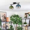 Koyoto Lampa sufitowa, Kula świetlna Niebeieski, Zielony, Przezroczysty, 2-punktowe