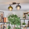Koyoto Lampa sufitowa, Kula świetlna Niebeieski, Zielony, Przezroczysty, 2-punktowe