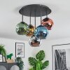 Ripoll Lampa sufitowa, Kula świetlna Niebeieski, Chrom, Złoty, Zielony, W kolorze miedzi, Przydymiony, 5-punktowe