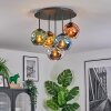 Ripoll Lampa sufitowa, Kula świetlna Niebeieski, Chrom, Złoty, Zielony, W kolorze miedzi, Przydymiony, 5-punktowe