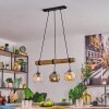 Ripoll Lampa wisząca, Kula świetlna, Lampa wisząca Ecru, Czarny, 3-punktowe