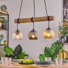 Ripoll Lampa wisząca, Kula świetlna, Lampa wisząca Ecru, Czarny, 3-punktowe