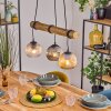 Ripoll lampa wisząca, kula świetlna, lampa wisząca kolory naturalne, czarny, 3-punktowe