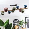 Chehalis Lampa sufitowa, Kula świetlna Złoty, Czarny, 10-punktowe