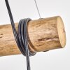 Ripoll Lampa wisząca, Kula świetlna, Lampa wisząca Ecru, Czarny, 3-punktowe