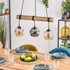 Ripoll Lampa wisząca, Kula świetlna, Lampa wisząca Ecru, Czarny, 3-punktowe