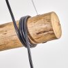 Ripoll Lampa wisząca, Kula świetlna, Lampa wisząca Ecru, Czarny, 3-punktowe