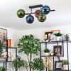 Gastor Lampa sufitowa, Kula świetlna Niebeieski, Zielony, W kolorze miedzi, 5-punktowe