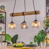 Koyoto Lampa wisząca, Kula świetlna, Lampa wisząca Ecru, Czarny, 3-punktowe