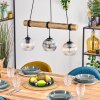 Koyoto Lampa wisząca, Kula świetlna, Lampa wisząca Ecru, Czarny, 3-punktowe