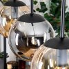 Gastor lampa wisząca, kula świetlna, lampa wisząca bursztynowy, przydymiony, 3-punktowe