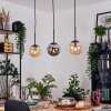 Gastor lampa wisząca, kula świetlna, lampa wisząca bursztynowy, przydymiony, 3-punktowe