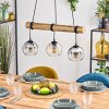 Koyoto Lampa wisząca, Kula świetlna, Lampa wisząca Ecru, Czarny, 3-punktowe