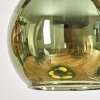 Koyoto lampa wisząca, kula świetlna, lampa wisząca kolory naturalne, czarny, 3-punktowe