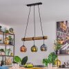 Koyoto lampa wisząca, kula świetlna, lampa wisząca kolory naturalne, czarny, 3-punktowe