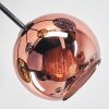 Koyoto lampa sufitowa, kula świetlna 52 cm niebeieski, zielony, miedziany, 5-punktowe