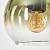 Koyoto Lampa wisząca, Kula świetlna, Lampa wisząca Ecru, Czarny, 3-punktowe