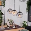 Gastor lampa wisząca, kula świetlna, lampa wisząca bursztynowy, przezroczysty, przydymiony, 3-punktowe