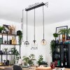 Gastor lampa wisząca, kula świetlna, lampa wisząca bursztynowy, przezroczysty, przydymiony, 3-punktowe