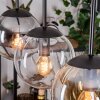 Gastor Lampa wisząca, Kula świetlna, Lampa wisząca W kolorze bursztynu, Przezroczysty, Przydymiony, 3-punktowe