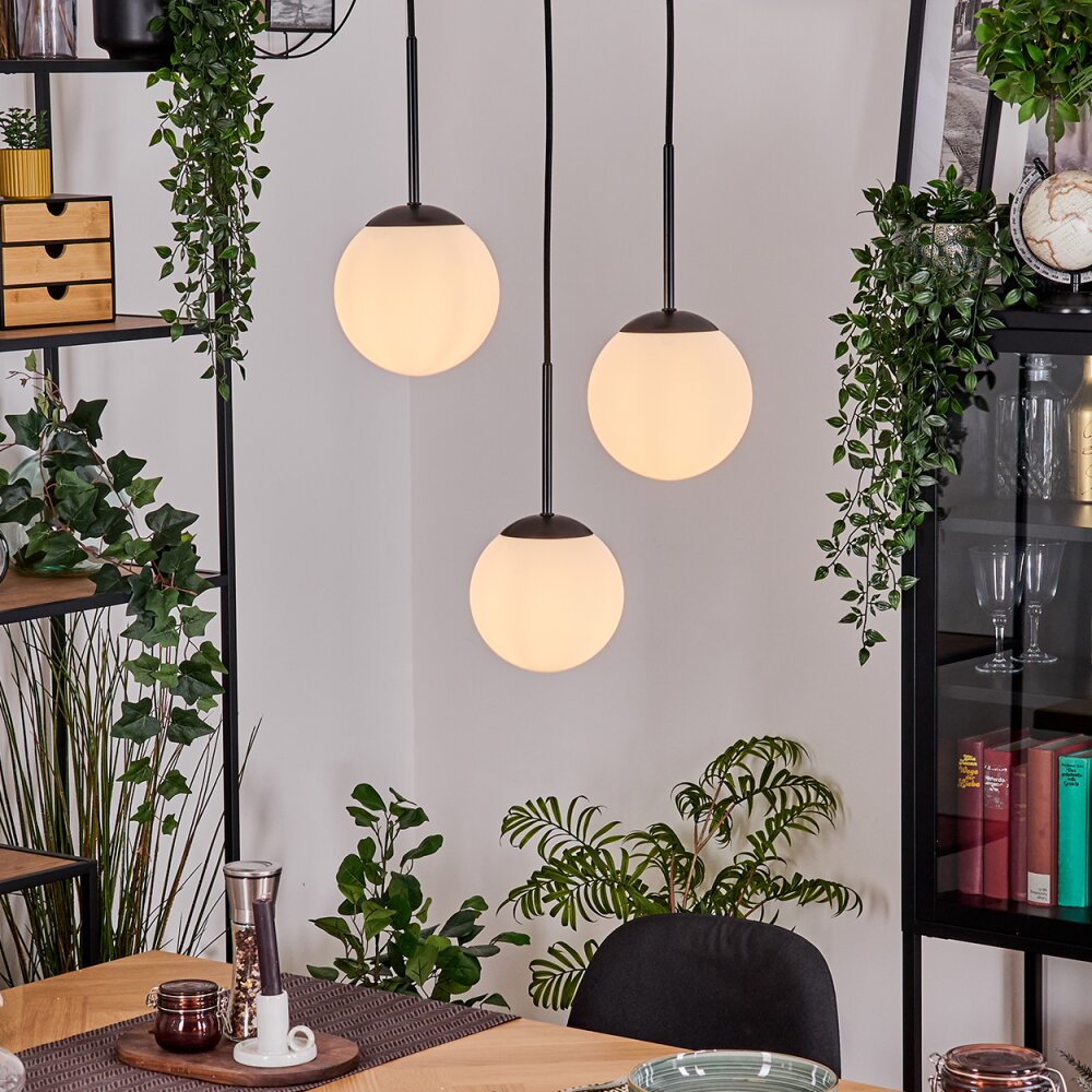 Gastor Lampa wisząca, Kula świetlna, Lampa wisząca Biały, 3-punktowe main product photo