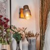 Nelar Lampa ścienna, Spot ścienny Brązowy, Chrom, 1-punktowy