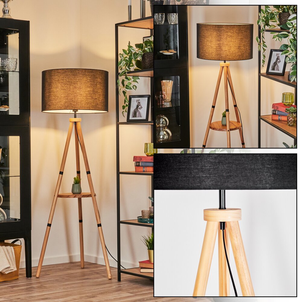 Flemming Lampa stojąca Ecru, Czarny, 1-punktowy main product photo