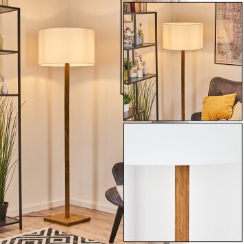 Flemming lampa stojąca kolory naturalne, 1-punktowy