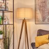 Flemming lampa stojąca kolory naturalne, czarny, 1-punktowy