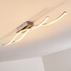 Kalandi Lampa Sufitowa LED Nikiel matowy, 2-punktowe