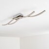 Kalandi Lampa Sufitowa LED Nikiel matowy, 2-punktowe