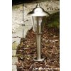 Brilliant Neil zewnętrzna lampa słupek Stal nierdzewna, 1-punktowy