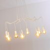 Cuyama Lampa Wisząca Biały, 8-punktowe