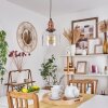 Arnprior Lampa Wisząca Miedź, 1-punktowy