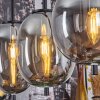 Pedreles Lampa Wisząca Ecru, Czarny, 4-punktowe