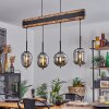 Pedreles Lampa Wisząca Ecru, Czarny, 4-punktowe