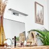 Morges Lampa oświetlająca lustro LED Chrom, Biały, 1-punktowy Morges Lampa oświetlająca lustro LED Chrom, Biały, 1-punktowy