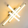 ISKUT lampa sufitowa LED Chrom, 4-punktowe