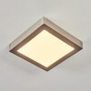 Finsrud Lampa Sufitowa LED Nikiel matowy, 1-punktowy