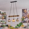 Ripoll lampa wisząca, kula świetlna, lampa wisząca kolory naturalne, czarny, 3-punktowe