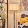 Flemming Lampa stojąca Ecru, Czarny, 1-punktowy