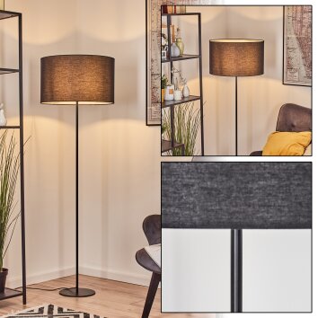 Flemming Lampa stojąca Czarny, 1-punktowy