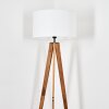Flemming lampa stojąca kolory naturalne, czarny, 1-punktowy
