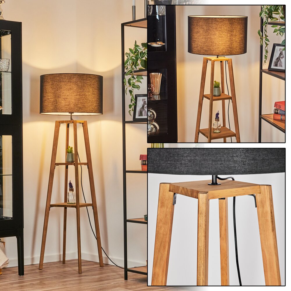 Flemming Lampa stojąca Ecru, Czarny, 1-punktowy main product photo