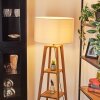 Flemming Lampa stojąca Ecru, Czarny, 1-punktowy