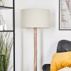 Flemming lampa stojąca kolory naturalne, czarny, 1-punktowy