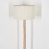 Flemming lampa stojąca kolory naturalne, czarny, 1-punktowy