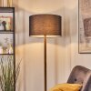 Flemming lampa stojąca kolory naturalne, czarny, 1-punktowy
