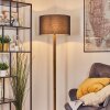 Flemming lampa stojąca kolory naturalne, czarny, 1-punktowy