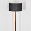 Flemming lampa stojąca kolory naturalne, czarny, 1-punktowy